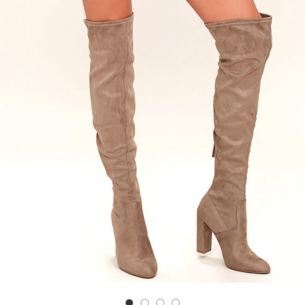 Steve Madden Suede Thigh Highs